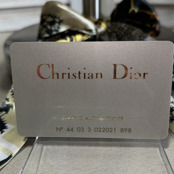 SOLD - Dior Maris Pearl Handle Vintage Nylon Bag,Black11x9,EUC,Callout on bottom - Picture 11 of 14